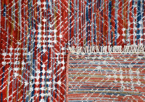 Hand Knotted Bohemian Rug 7'11 x 9'11